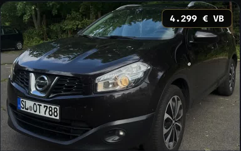 Nissan Qashqai +2 1.6 dCi 7-Sitzer